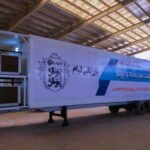 Portable sub-zero refrigeration construction project