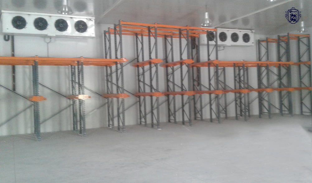 ساخت سردخانه بالا صفر لبنیاتی